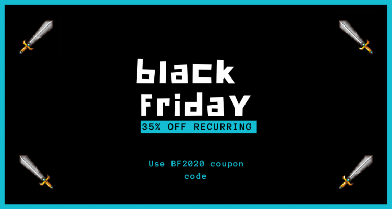 Black Friday is here for 2020! ð - EnviousHost.com Game Servers Rental